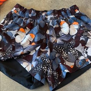 Lululemon reversible running shorts